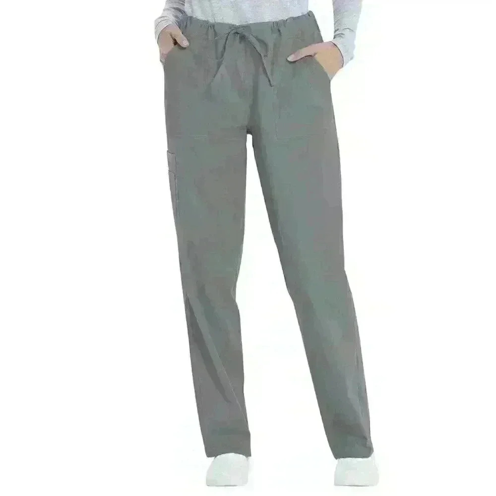 Unisex Scrubstar Core Essentials Scrub Pants Size 3XL Drawstring Tie Condor Grey - Picture 2 of 11